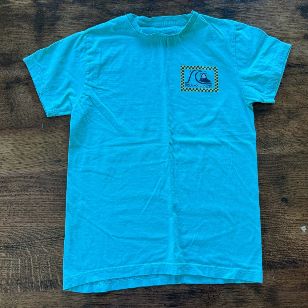 Quiksilver Blue Short Sleeve Tee